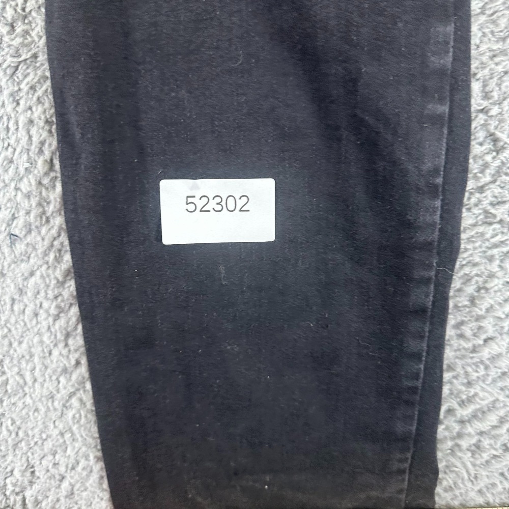 NYDJ Marilyn Jeans Women's 10 Black Cotton Denim Straight Leg Workwear Travel - Picture 11 of 11